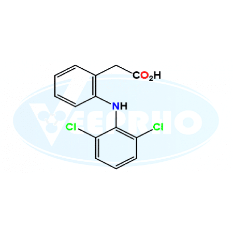 Aceclofenac EP Impurity A image from Veeprho product page