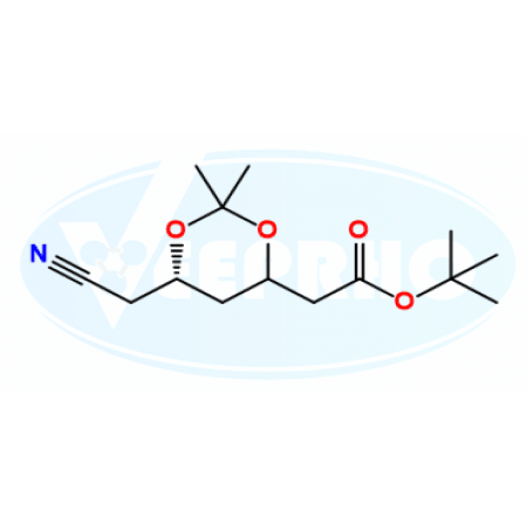 Atorvastatin racemic cyano side chain