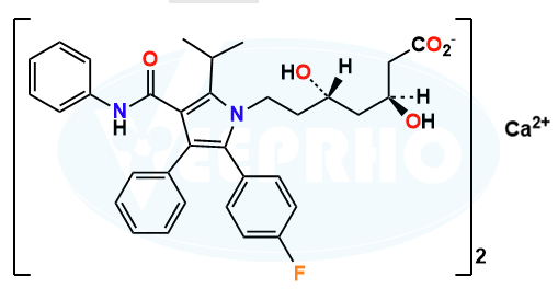 Atorvastatin EP Impurity E (Ca Salt)