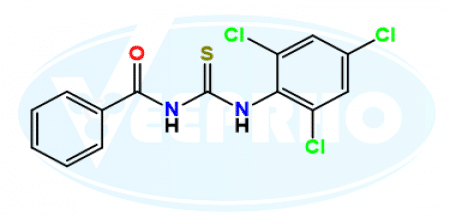 N-((2,4,6-Trichlorophenyl) carbamothioyl)benzamide N-((2,4,6-Trichlorophenyl) carbamothioyl)benzamide