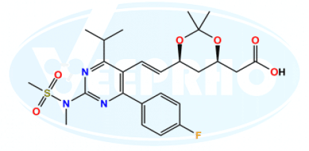 Rosuvastatin Acetonide Carboxylic Acid Rosuvastatin Acetonide Carboxylic Acid