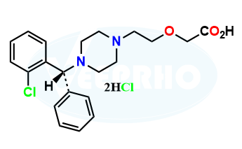 Cetirizine EP Impurity C (2HCl Salt)