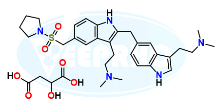 Almotriptan EP Impurity B Malate Almotriptan EP Impurity B Malate