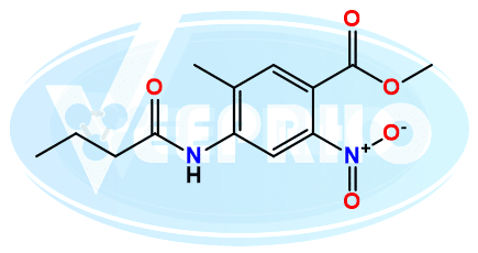 Methyl 4-butyramido-5-methyl-2-nitrobenzoate Methyl 4-butyramido-5-methyl-2-nitrobenzoate