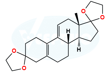 Estra-5(10),9(11)-diene-3,17-dione Cyclic 3,17-Bis (1,2-ethanediyl acetal) Estra-5(10),9(11)-diene-3,17-dione Cyclic 3,17-Bis (1,2-ethanediyl acetal)