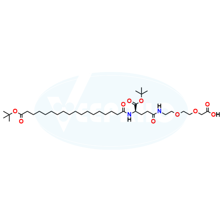 (R)-13-(Tert-Butoxycarbonyl)-34,34-Dimethyl-10,15,32-Trioxo-3,6,33-Trioxa-9,14-Diazapentatriacontanoic Acid