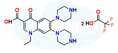 Norfloxacin EP Impurity C (Ditrifluoroacetate) Norfloxacin EP Impurity C (Ditrifluoroacetate)