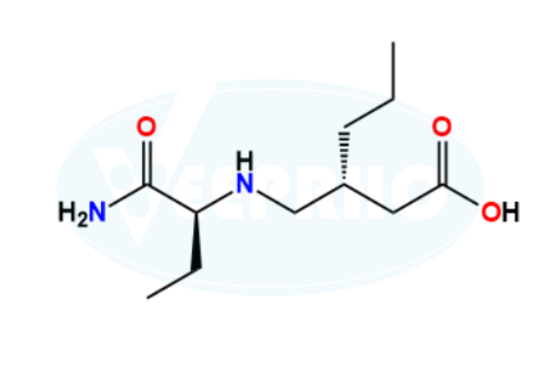 (R)-3-((((S)-1-amino-1-oxobutan-2-yl)amino)methyl)hexanoic acid (R)-3-((((S)-1-amino-1-oxobutan-2-yl)amino)methyl)hexanoic acid
