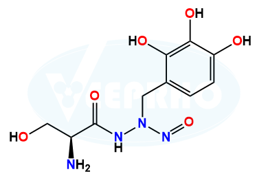 N'-(L-Seryl)-N-(2,3,4-trihydroxybenzyl)nitrous Hydrazide N'-(L-Seryl)-N-(2,3,4-trihydroxybenzyl)nitrous Hydrazide