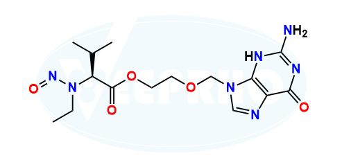 N-Nitroso-N-Ethyl-Valaciclovir N-Nitroso-N-Ethyl-Valaciclovir
